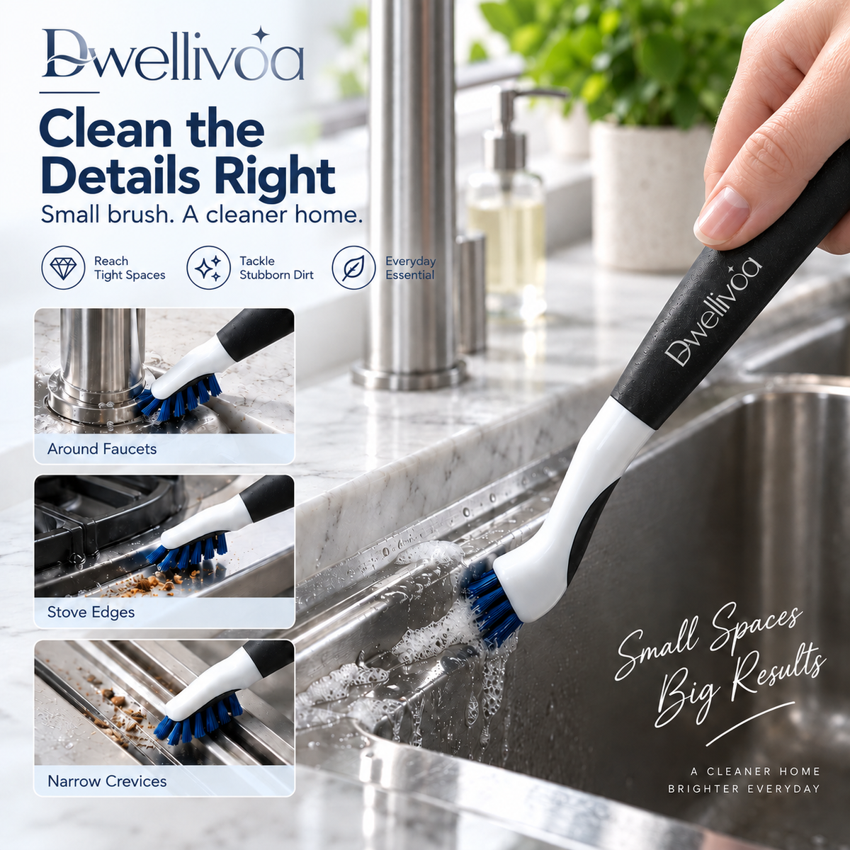 Dwellivoa® Deep Clean Brush Set